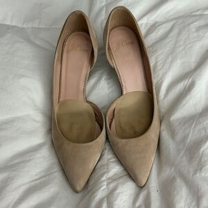 J. Crew Beige D'Orsay Pumps
